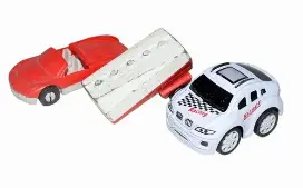 3 Adet Oyuncak Araba, l:6 cm