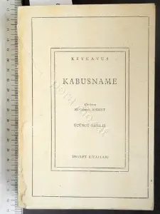 Kabusname / Keykavus